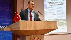ÇOMÜ LİSANSÜSTÜ ORYANTASYON PROGRAMI GERÇEKLEŞTİRİLDİ