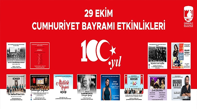 CUMHURİYETİMİZİN 100. YILINI COŞKUYLA KUTLUYORUZ