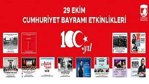 CUMHURİYETİMİZİN 100. YILINI COŞKUYLA KUTLUYORUZ