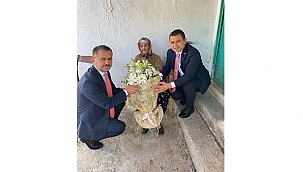 CUMHURİYETLE YAŞIT HANİFE TEYZEYE ZİYARET 