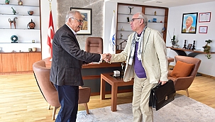 DR.MİTHAT ATABAY'DAN NEZAKET ZİYARETİ