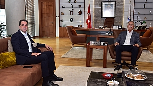 İLETİŞİM BAŞKANLIĞI'NDAN GÖKHAN'A NEZAKET ZİYARETİ