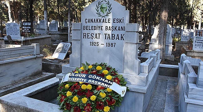 MERHUM BAŞKAN REŞAT TABAK MEZARI BAŞINDA ANILDI