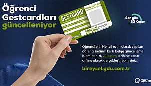 ÖĞRENCİ KARTLARI GÜNCELLENİYOR