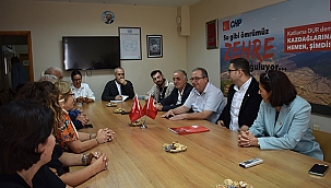 PARTİ OKULU'NDAN BAŞKAN GÜRBÜZ'E ZİYARET