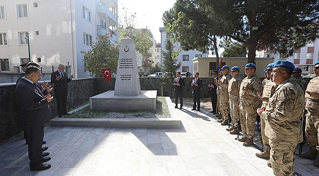 RESTORASYON ÇALIŞMALARI TAMAMLANAN HAMİDİYE ŞEHİTLİĞİ AÇILDI