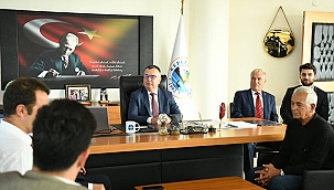 ŞİMŞEK'TEN ARSLAN'A ZİYARET