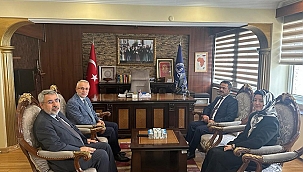 VALİ AKTAŞ'TAN MÜFTÜLÜĞE CAMİLER HAFTASI ZİYARETİ