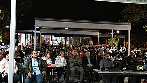 VEDA FİLMİNİN GÖSTERİMİ HALK KAFE'DE GERÇEKLEŞTİ