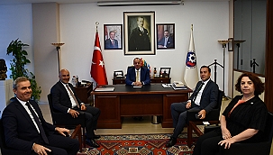 ZİRAAT BANKASI BALIKESİR BÖLGE YÖNETİCİSİNDEN ÇTSO'YA ZİYARET