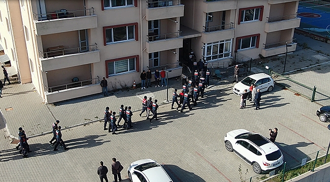 44 ŞAHIS TUTUKLANDI, 1 ŞAHIS ARANIYOR