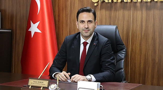 AK PARTİ İL BAŞKANI NAİM MAKAS'IN 24 KASIM ÖĞRETMENLER GÜNÜ MESAJI