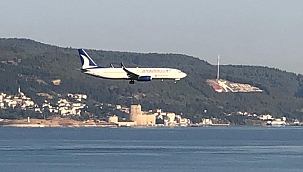 ANKARA'DAN KALKAN UÇAK ÇANAKKALE'YE İNİŞ YAPAMADI