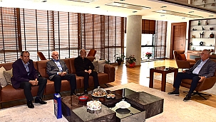 BAŞKAN GÖKHAN'A SAADET PARTİSİ'NDEN NEZAKET ZİYARETİ