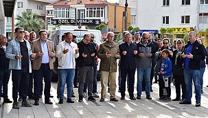 "ÇALIŞMA ARKADAŞIMIZI SON YOLCULUĞUNA UĞURLADIK"