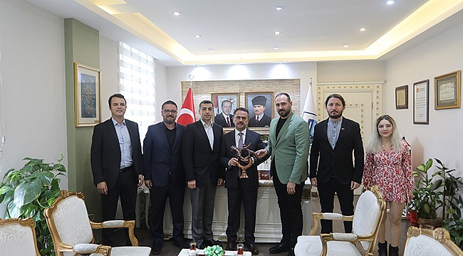 ÇATOD YENİ YÖNETİM KURULU VALİ AKTAŞ'I ZİYARET ETTİ