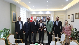 ÇATOD YENİ YÖNETİM KURULU VALİ AKTAŞ'I ZİYARET ETTİ