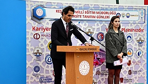 ÇOMÜ, KEŞAN ÜNİVERSİTE TANITIM GÜNLERİNE KATILDI