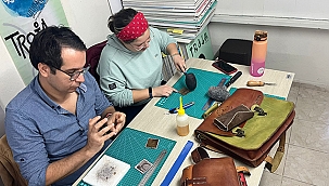 DERİ İŞLEME TEKNİKLERİ ATÖLYESİ TAMAMLANDI