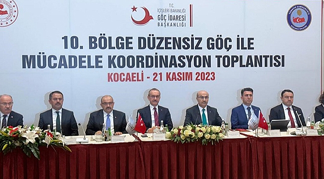 DÜZENSİZ GÖÇ İLE MÜCADELE KOORDİNASYON TOPLANTISI GERÇEKLEŞTİRİLDİ