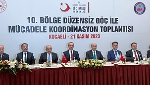 DÜZENSİZ GÖÇ İLE MÜCADELE KOORDİNASYON TOPLANTISI GERÇEKLEŞTİRİLDİ
