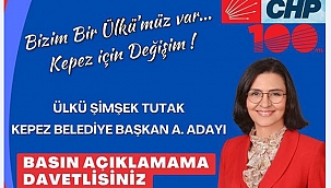 KEPEZ'DEN BİR ADAY ADAYI DAHA