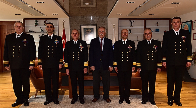 KOMUTANLARDAN GÖKHAN'A NEZAKET ZİYARETİ