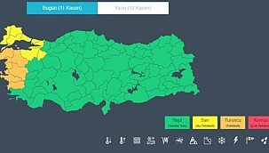 KUVVETLİ FIRTINA VE SAĞANAK GELİYOR