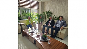 MUTLUAY'DAN MÜDÜR TÜRKARSLAN'A ZİYARET