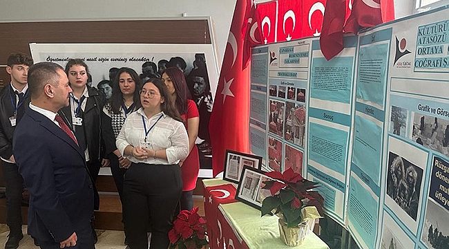 TOBB SOSYAL BİLİMLER LİSESİ "TÜBİTAK 4006 BİLİM" FUARI AÇILDI