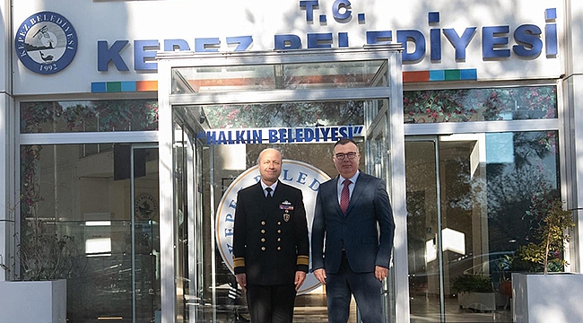 TUĞAMİRAL BİÇEN'DEN BAŞKAN ARSLAN'A ZİYARET
