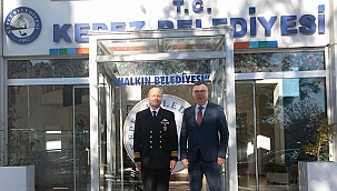 TUĞAMİRAL BİÇEN'DEN BAŞKAN ARSLAN'A ZİYARET