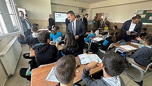 VALİ AKTAŞ, BALIKLIÇEŞME VE KOZÇEŞME OKULLARINI ZİYARET ETTİ