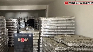 187 TON KAÇAK ALKOLE EL KONDU!