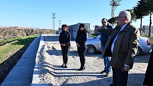 BAŞKAN GÖKHAN ÇALIŞMALARI YERİNDE İNCELEDİ