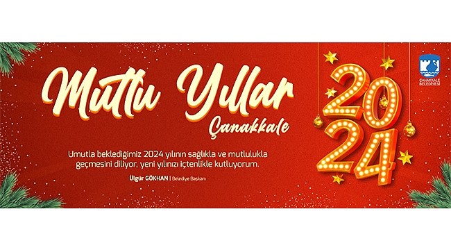 BAŞKAN GÖKHAN'IN YENİ YIL MESAJI