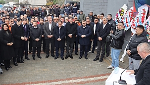 BAŞKAN SEMİZOĞLU GEYİKLİ BELEDİYESİ KAPALI PAZARYERİ AÇILIŞINA KATILDI