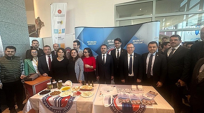 ÇANAKKALE "TRAKYA KARİYER FUARINDA" TANITILIYOR