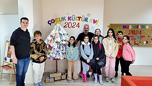 ÇOCUK KÜLTÜR EVİ'NDE YENİ YIL HEYECANLA KARŞILANIYOR