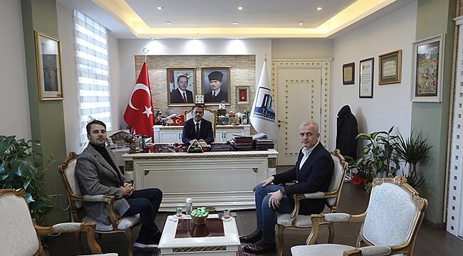ÇTSO YÖNETİM KURULU ÜYELERİNDEN VALİ AKTAŞ'A ZİYARET