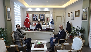 ÇTSO YÖNETİM KURULU ÜYELERİNDEN VALİ AKTAŞ'A ZİYARET