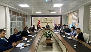 İL TOPRAK KORUMA KURULU TOPLANTISI VALİ AKTAŞ BAŞKANLIĞINDA GERÇEKLEŞTİRİLDİ