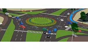 KENT İÇİ TRAFİĞİ DÜZENLEYİCİ PROJELER UYGULANMAYA DEVAM EDİYOR