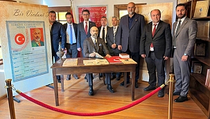 MİLLİ ŞAİRİMİZİN EVİ ZİYARET EDİLDİ