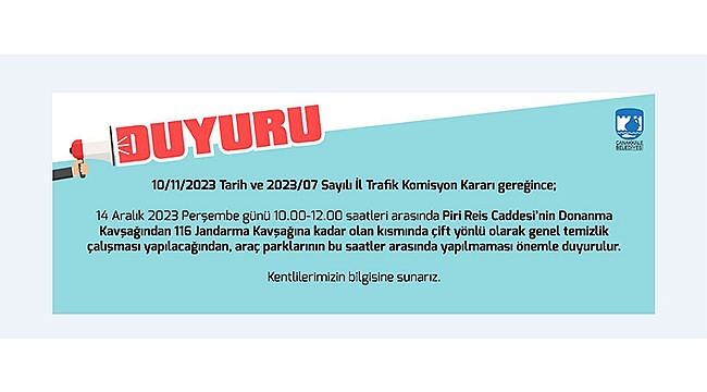 O CADDEYE PARK YAPILAMAYACAK