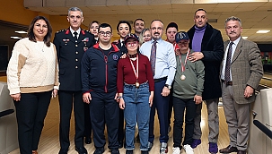 TURAN, JANDARMANIN MELEK YÜZLERİ BOWLİNG ŞENLİĞİNE KATILDI 