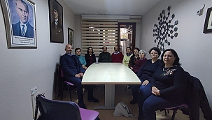 ÜLKÜ ŞİMŞEK TUTAK, ÇAĞDAŞ YAŞAMI DESTEKLEME DERNEĞİ'Nİ ZİYARET ETTİ