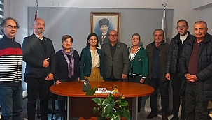 ÜLKÜ ŞİMŞEK TUTAK ÖNEMLİ ZİYARETLERE DEVAM EDİYOR