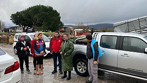 VALİ AKTAŞ, TAŞKIN OLAN YERLERDE İNCELEMELER YAPTI