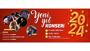 YENİ YILI 100. YIL MEYDANIMIZDA KARŞILIYORUZ